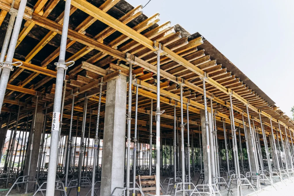 Formwork for the “Scandinavian Quarter” residential complex and REM in Sambir