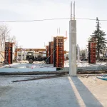 Formwork for the “Scandinavian Quarter” residential complex and REM in Sambir