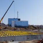 Formwork Installation at the Veterans' Center in Uzhhorod