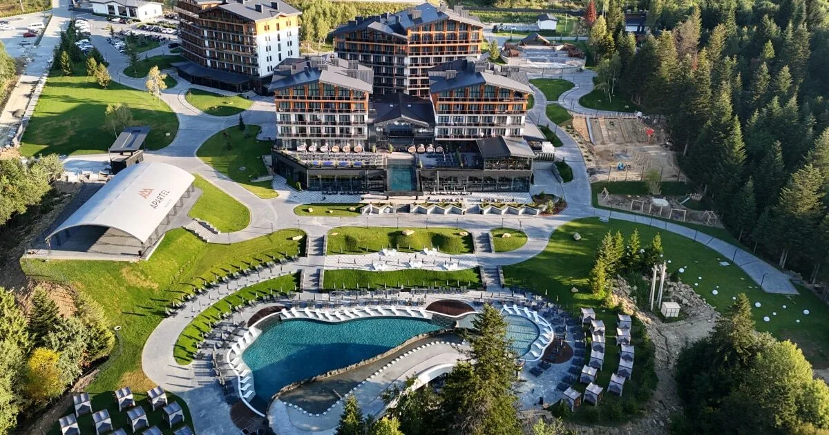 6 000 м² опалубки для п’ятизіркового курорту Apartel Skhidnytsya у Карпатах