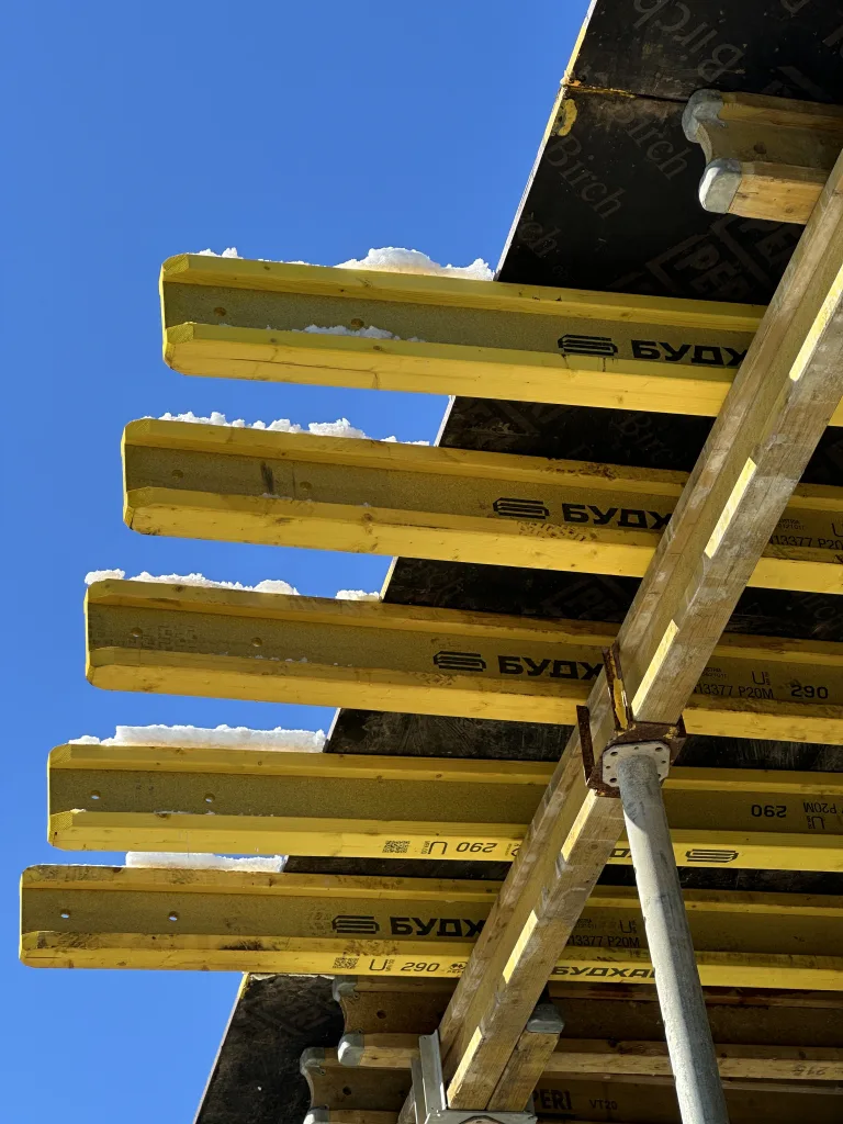Formwork for the “Scandinavian Quarter” residential complex and REM in Sambir