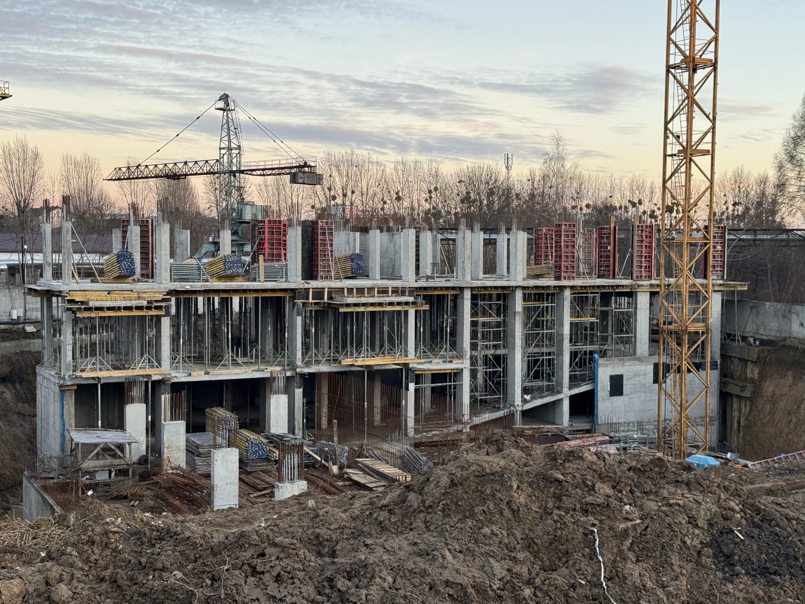 Formwork for Resident Development Residential Complexes