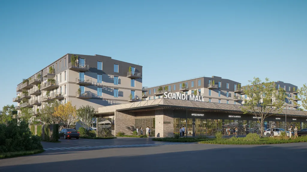Formwork for the “Scandinavian Quarter” residential complex and REM in Sambir